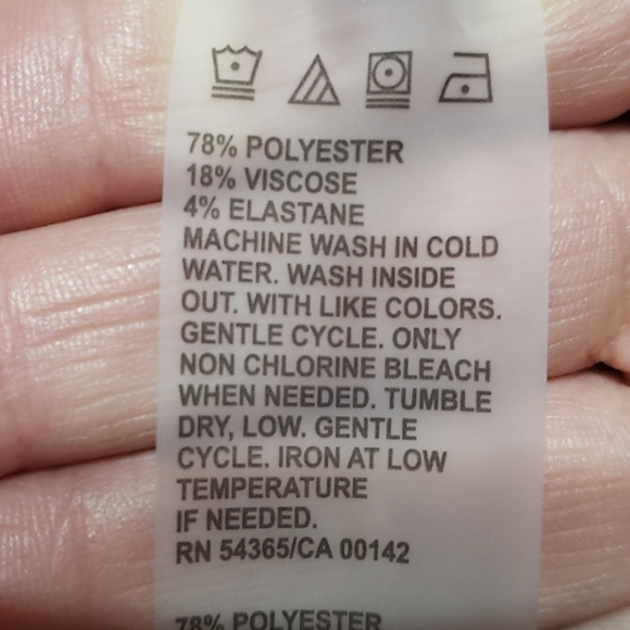 Pinstripe pull-on dress pants - Picture 3 of 3